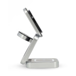 Nedis Wireless Charger | 3-in-1 | 2.5 / 5 / 15 W | LED-indicator in use | Including cable | USB-A / USB-C™ | 1.50 m Nedis Wireless Charger | 3-in-1 | 2.5 / 5 / 15 W | LED-indicator in use | Including cable | USB-A / USB-C™ | 1.50 m